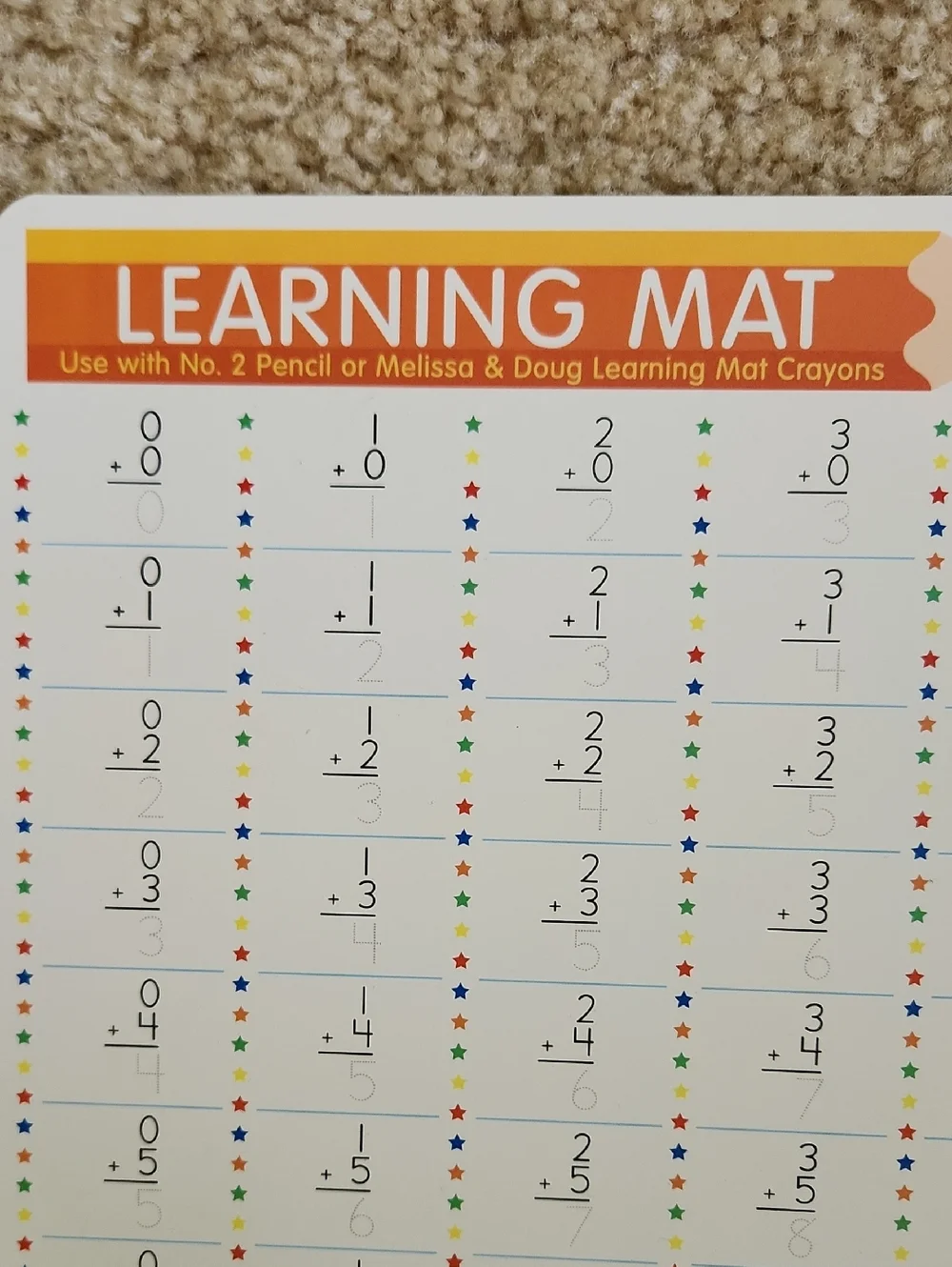Set Of 4 Melissa And Doug Learning Mats - Picture 10 of 11